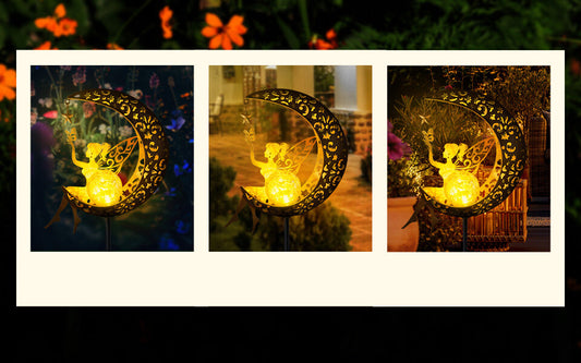 Solar Moon Flower Fairy Lamp