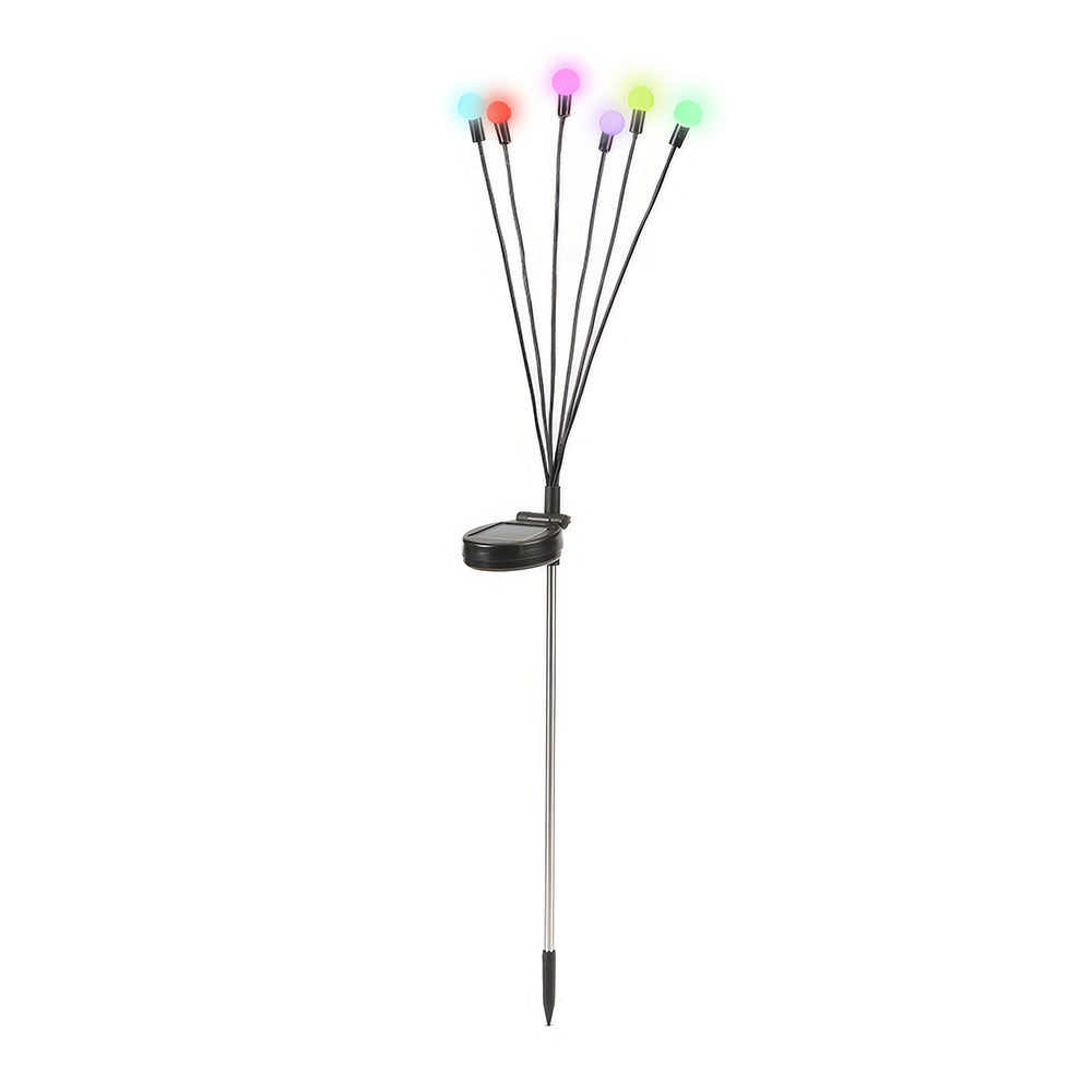 Solar Garden Lights Firefly Swaying Light Outdoor Decor 2 Pack